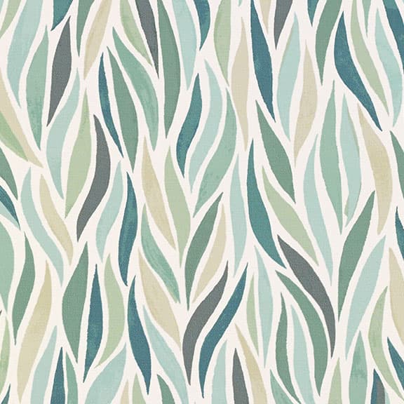 CF Stinson Willow Wave upholstery in Eucalyptus — forest green commercial fabric