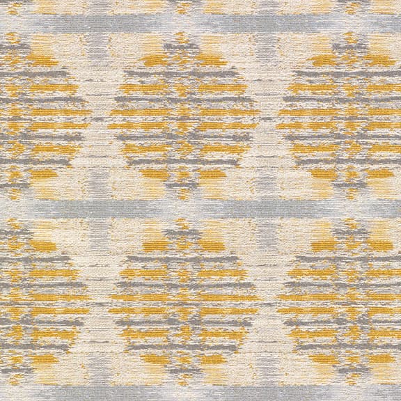 CF Stinson Hemisphere upholstery in Soleil — golden yellow commercial fabric