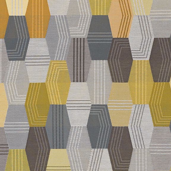 CF Stinson Lexie upholstery in Amber — golden yellow commercial fabric