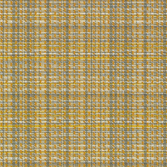 CF Stinson Plaid-itude upholstery in Soleil — golden yellow commercial fabric